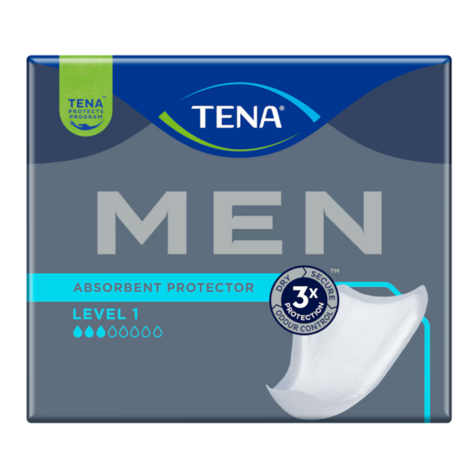 TENA MEN Level 1 férfi betét - Inkontinencia betét (24 db) Inkontinencia betét
