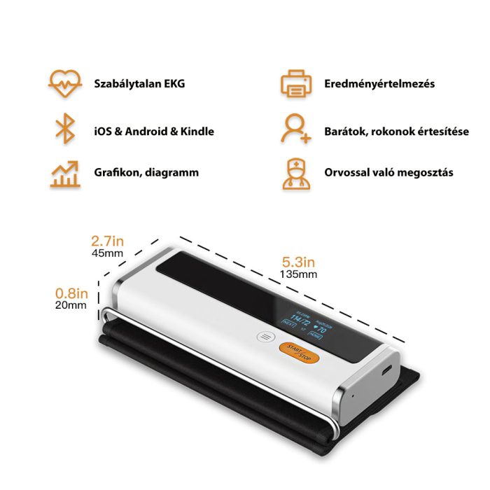 Viatom Armfit+ Vérnyomásmérő EKG funkcióval - Image 5