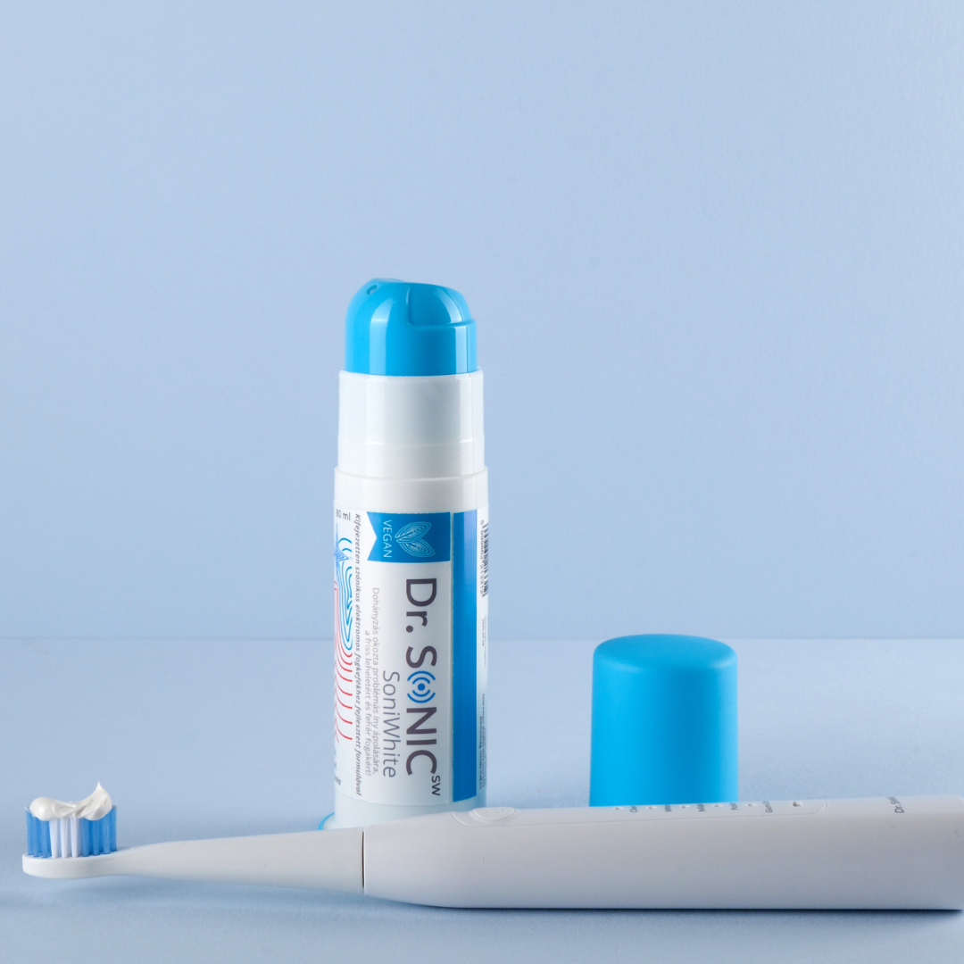 Dr. SONIC SoniWhite fogkrém szónikus fogkeféhez