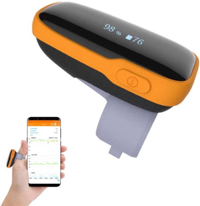 Viatom Hordható véroxigén és pulzus mérő készülék – Bluetooth kapcsolat