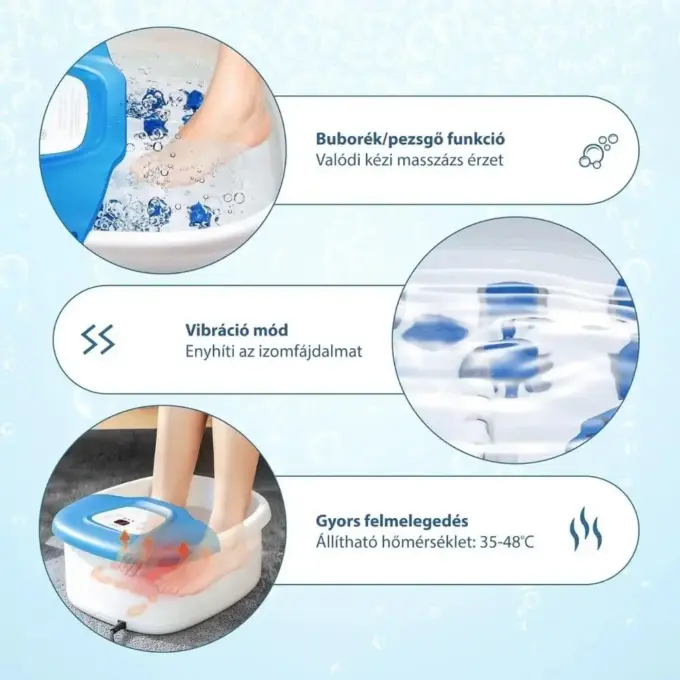 Naipo MaxKare SPA18 – Lábfürdő masszázs - Image 5