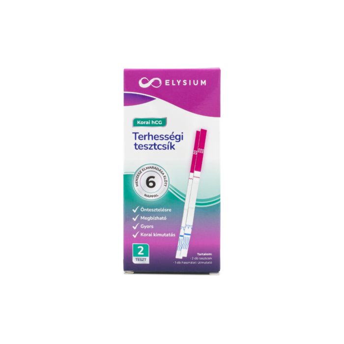 Elysium korai kimutatású terhességi tesztcsík - hCG 10 mIU/ml (2 db) - Image 4