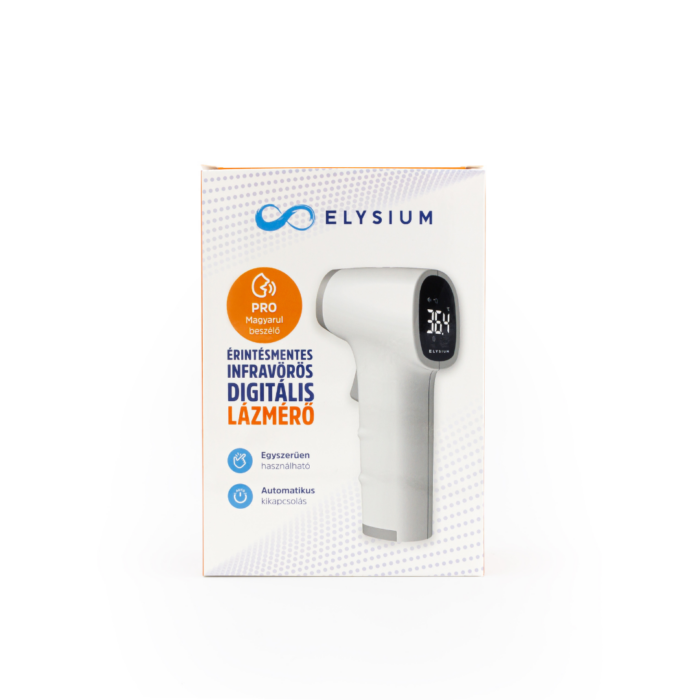 Elysium TP500 PRO magyarul beszélő érintésmentes infravörös lázmérő - Image 3
