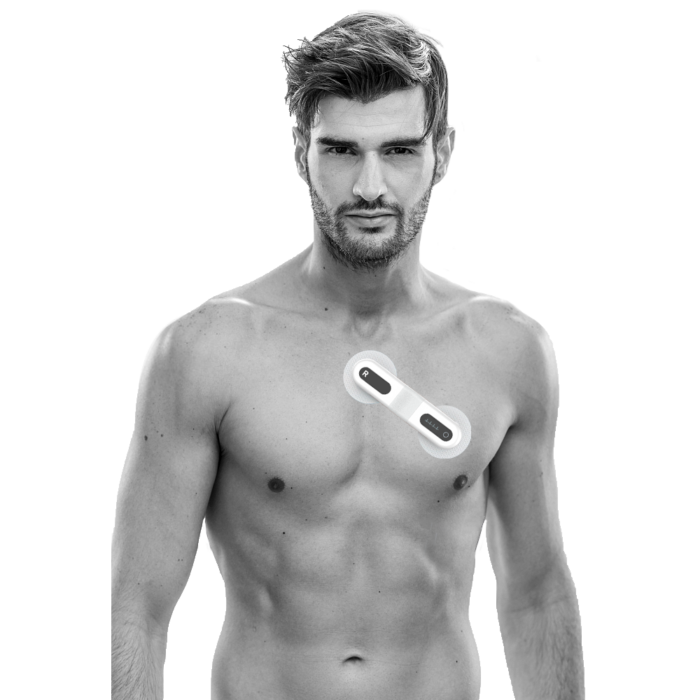 Viatom ER1-LB 24 órás EKG Holter rögzítő Mobil EKG Tracker - Image 2