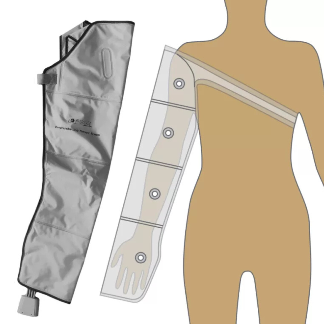 Kar mandzsetta nyirokmasszázs géphez M méret 4 légkamrás