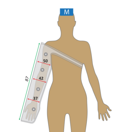 Kar mandzsetta M méret 4 légkamrás PQ-1000-hez