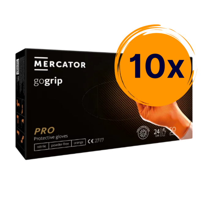 GoGrip nitrilkesztyű 10 doboz
