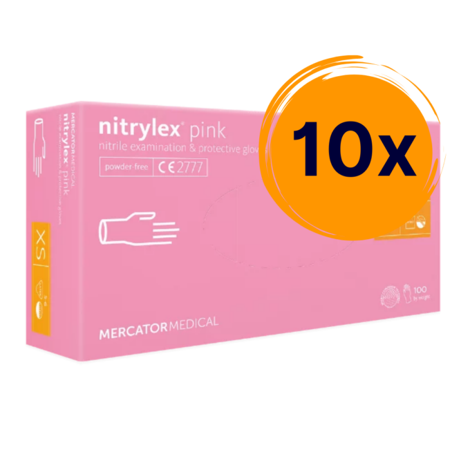 10x Nitrylex pink