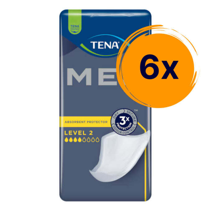6 csomag férfi inkontinencia betét TENA MEN Level 2