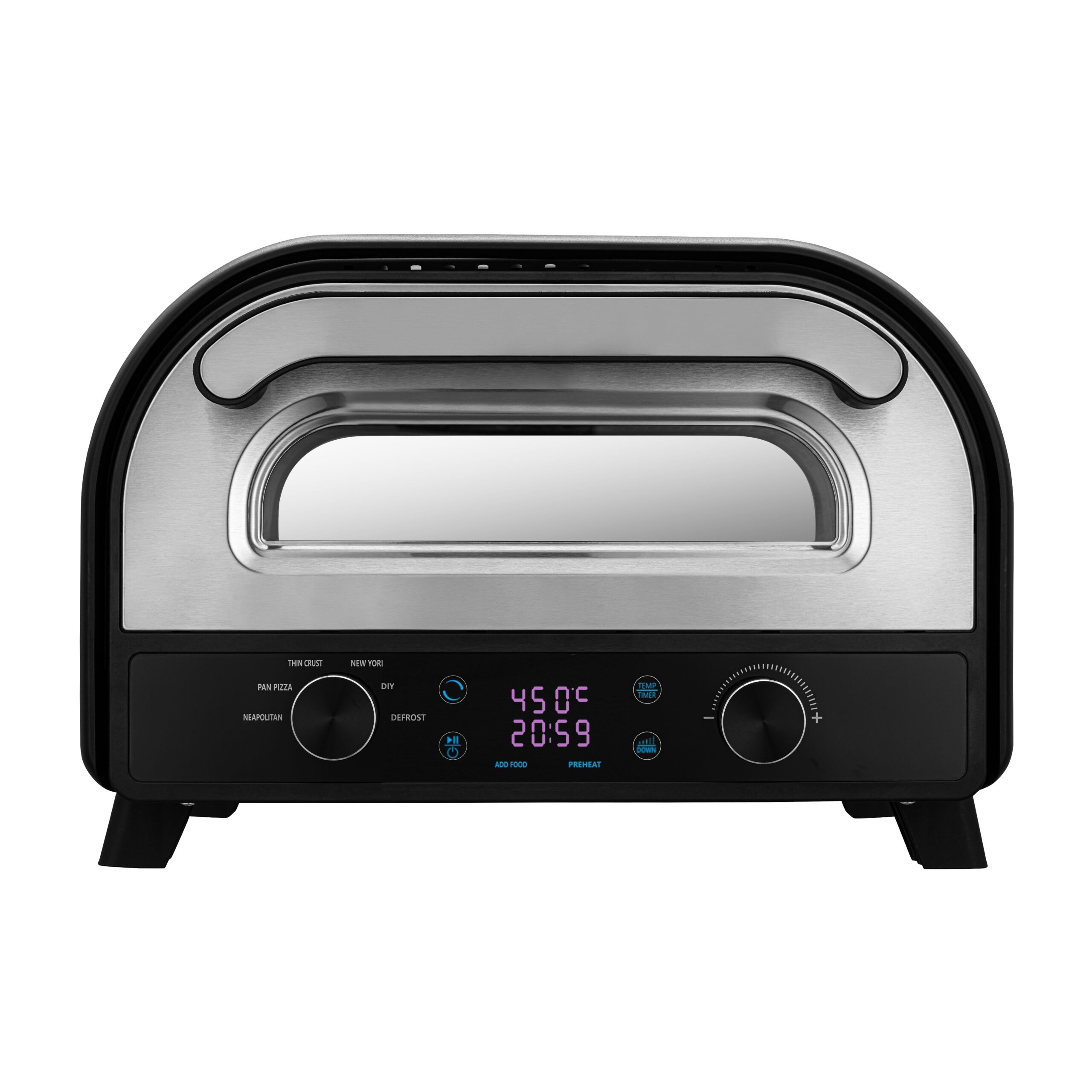 Dr. Pizza Rothello forgózsámolyos elektromos pizzasütő 13" - Image 2