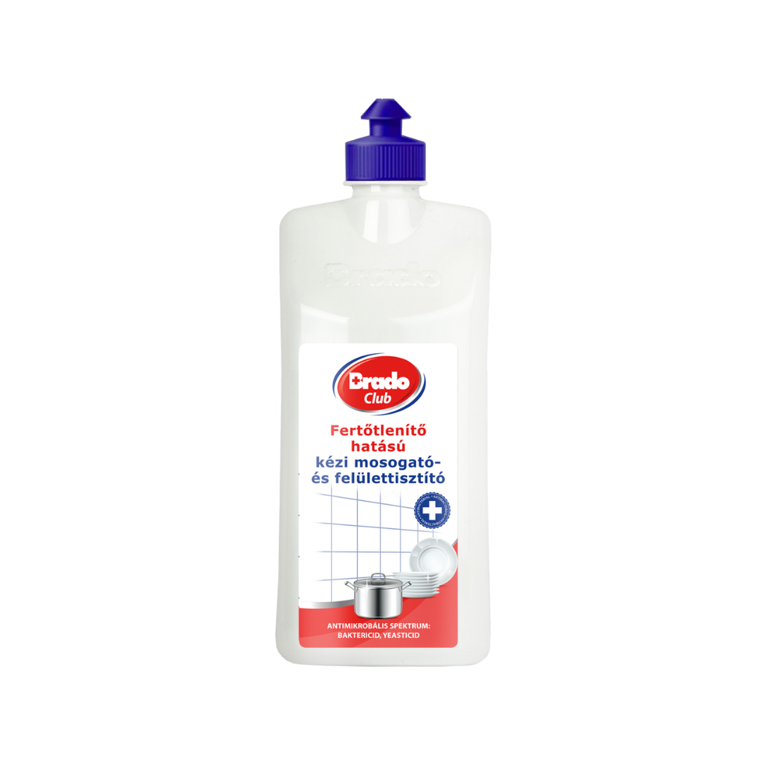 BradoClub Forte fertőtlenítő mosogatószer és felülettisztító