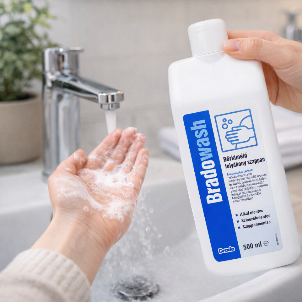 Bradowash Sensitive folyékony szappan 500 ml - Image 2