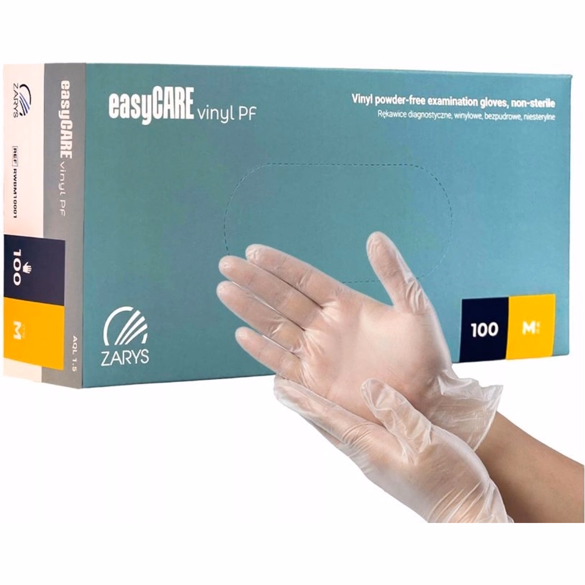 EasyCare Vinyl kesztyű használat közben