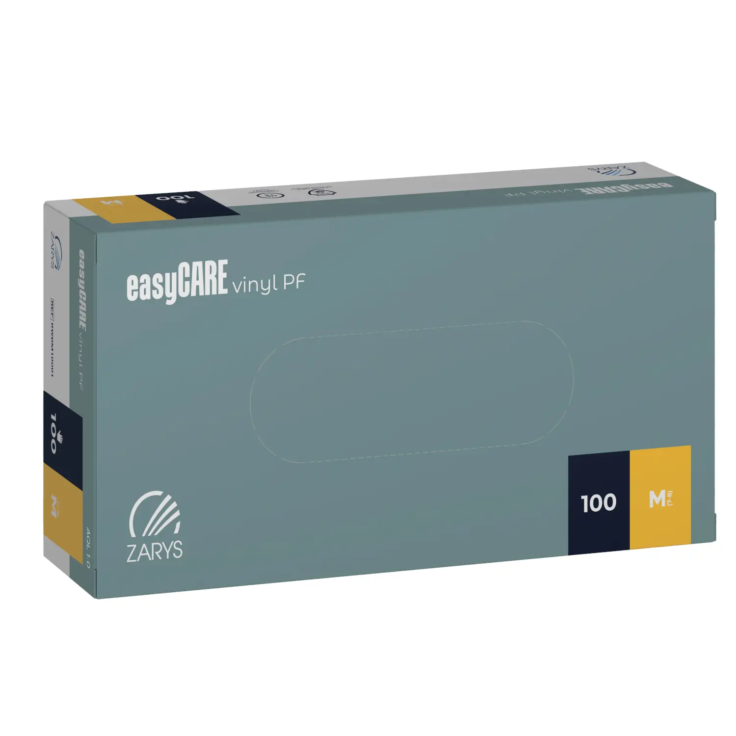 EasyCare Vinyl kesztyű M