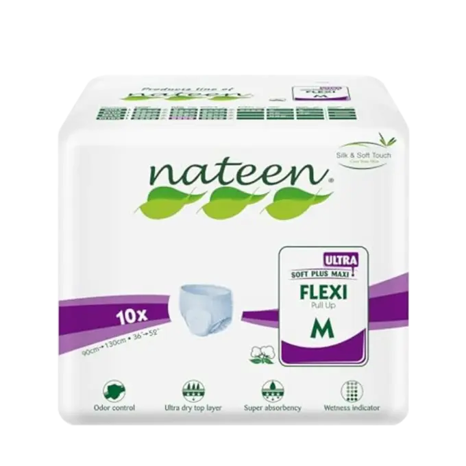 Nateen Flexi Ultra felnőtt bugyipelenka M (10 db)