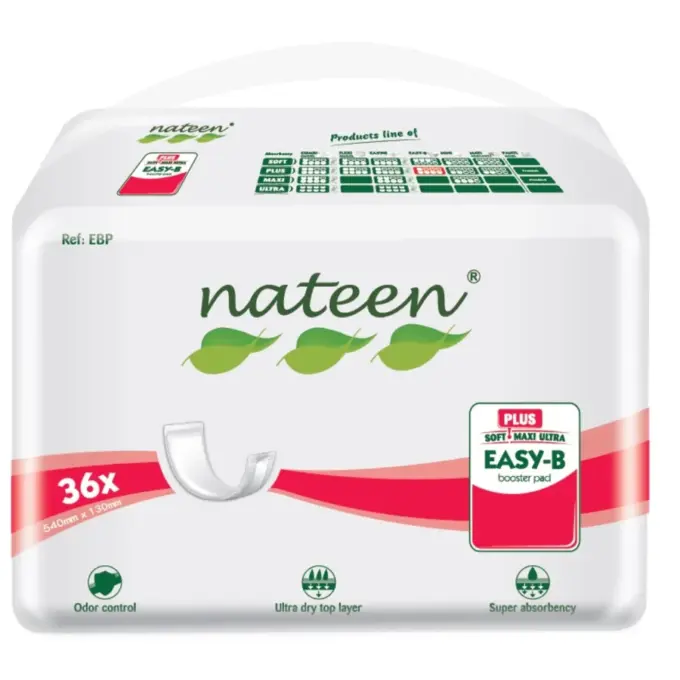 Nateen Booster Pad Plus kiegészítő inkontinencia betét (36db)