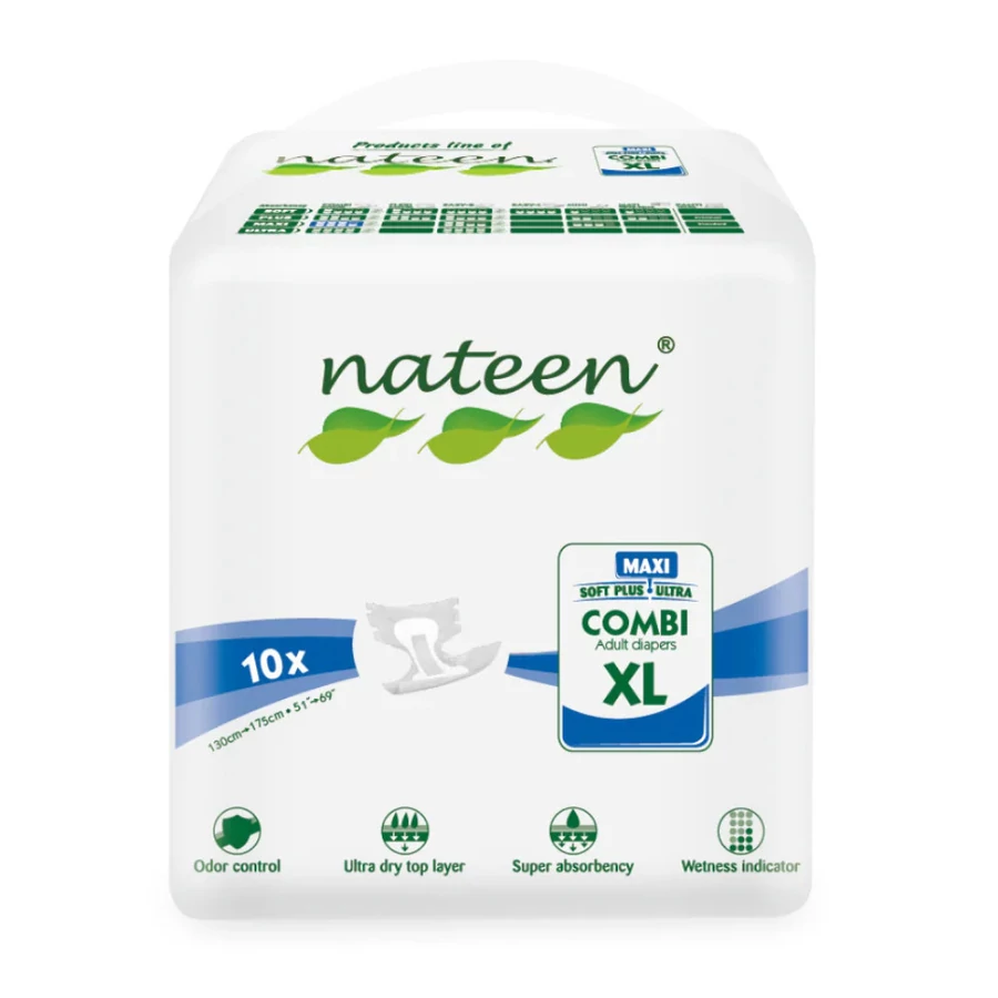 Nateen Combi Maxi XL inkontinencia nadrágpelenka (10db)
