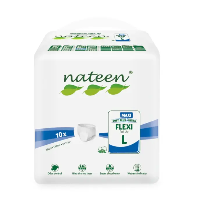 Nateen Flexi Maxi felnőtt bugyipelenka L (10 db)