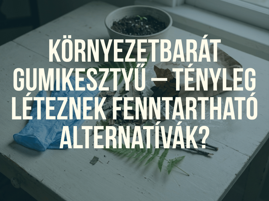 Környezetbarát gumikesztyű – Tényleg léteznek fenntartható alternatívák?