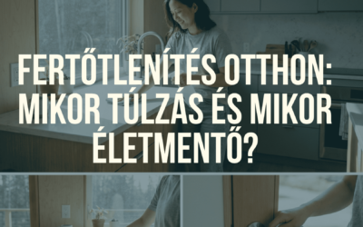 Fertőtlenítés otthon: Mikor túlzás és mikor életmentő?