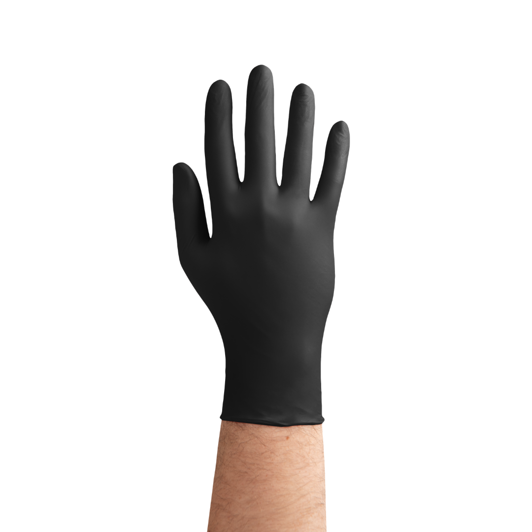 EasyCare Black fekete nitril kesztyű