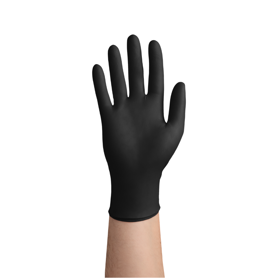 EasyCare Black fekete nitril kesztyű