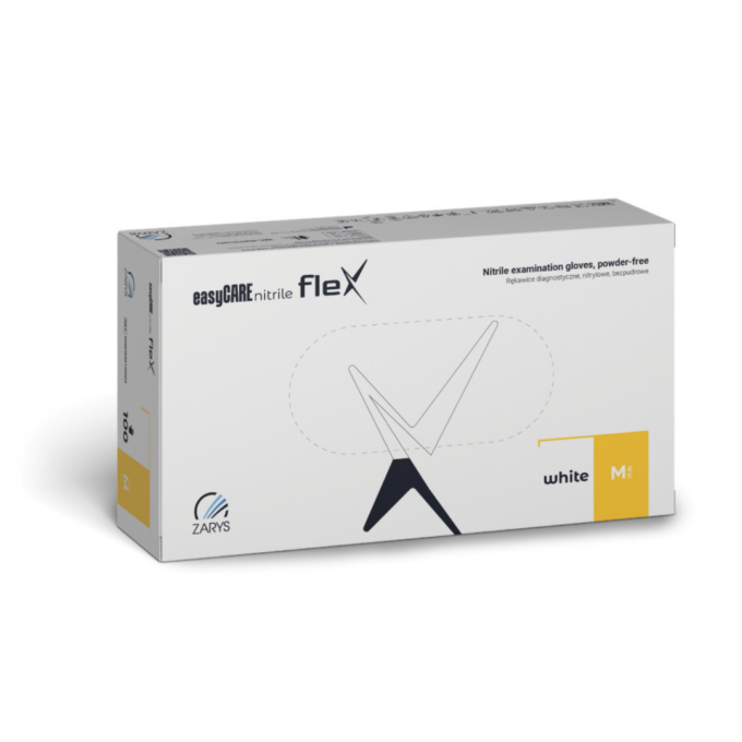 EasyCare Flex fehér nitril kesztyű 3 g